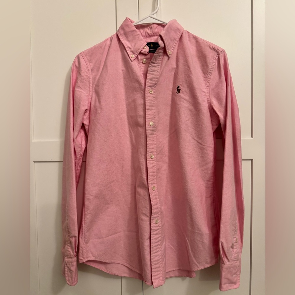 Ralph Lauren Pink Casual Button Down Shirt